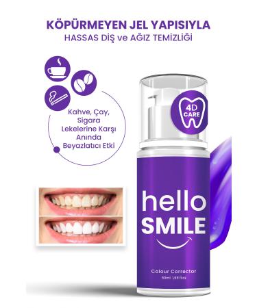 PROCSIN Hello Smile Instant Whitening Tooth Gel 50 ml - Buy Online on GoSupps.com