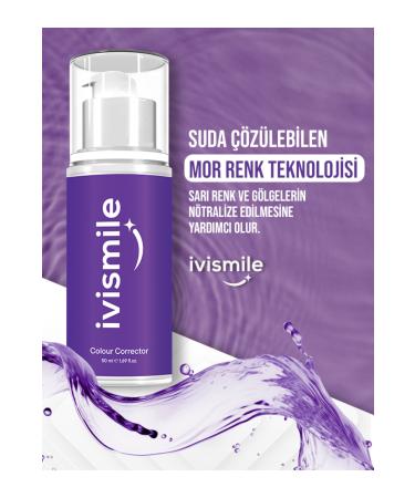 ivismile Instant Effective Teeth Whitening Gel Purple Teeth Whitening Gel 50 ml - Buy Online on GoSupps.com