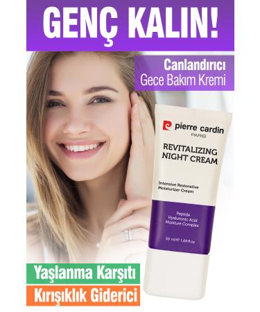 Pierre Cardin Rejuvenating Anti-Aging and Moisturizing Intensive Night Care - Buy Online on GoSupps.com