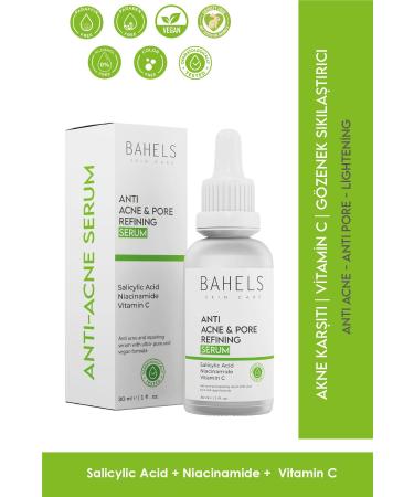 Bahels Cosmetic Anti-Blackhead and Anti-Acne Niacinamide Skin Care Serum 30 Ml - Buy Online on GoSupps.com