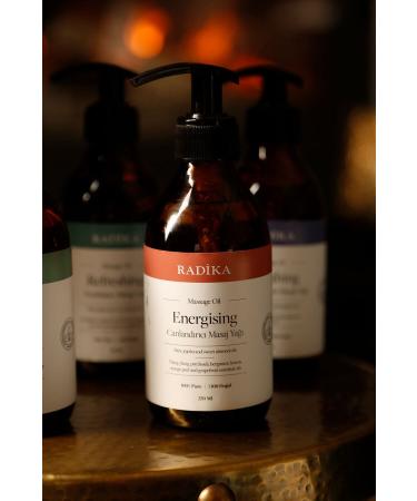 Radika Aromatherapy Revitalizing Massage Oil / Energising / Aromatherapy Massage Oil / 250 ml - Buy Online on GoSupps.com