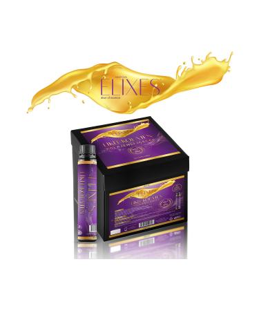 Merfora Elixes Elixir of Essence Bovine Collagen Vitamin and Protein Liquid Drink Strawberry Flavored