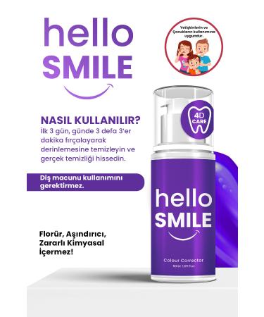 PROCSIN Hello Smile Instant Whitening Tooth Gel 50 ml - Buy Online on GoSupps.com