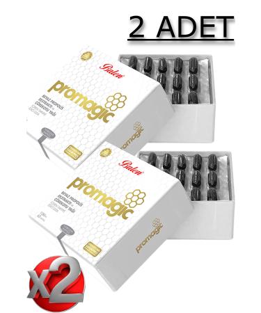Balen 2 Promagic 60 Softgels Containing Propolis Extract and Black Cumin Oil