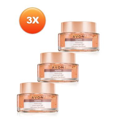 Avon True Ageless Gel Night Cream 50 Ml. Triple Set - Buy Online on GoSupps.com