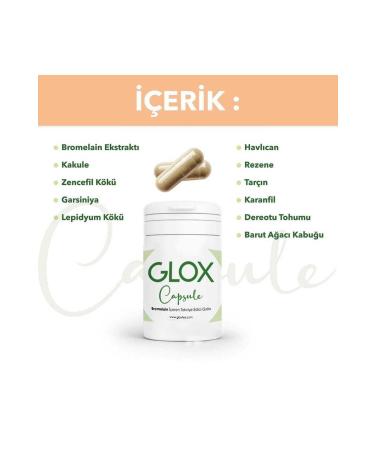 GLOX Bromelain Rapid Detox Capsules 2 Boxes 2 Months - Buy Online on GoSupps.com