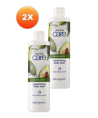 Avon Care Avocado Replenishing Shower Gel with Avocado Oil 400 Ml. Set of Two - Buy Online on GoSupps.com