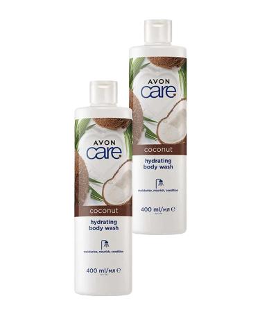 Avon Care Coconut Moisturizing Shower Gel 400 Ml. Set of Two