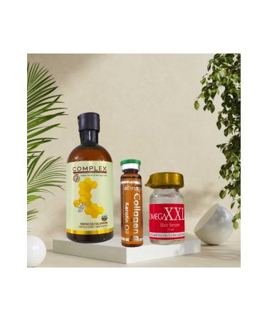 COMPLEX Propolis Essence Shampoo Collegen and XXXL serum Hair Care Set