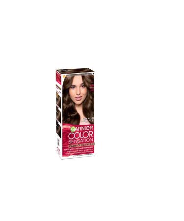 Garnier COLOR SENSATION 5.0 BRIGHT LIGHT BROWN HAIR DYE