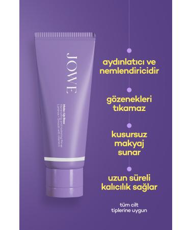 JOWE Antioxidant Brightening and Moisturizing Make-up Base - 30 ml - Buy Online on GoSupps.com