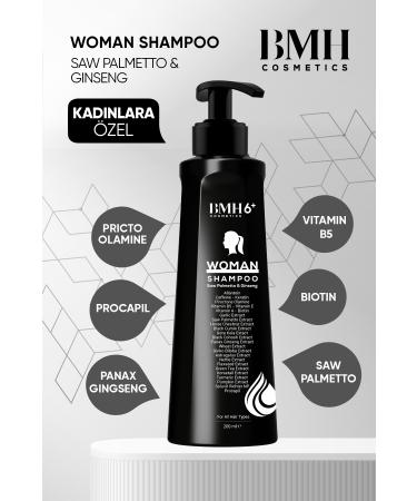 BMH Cosmetics Bmh 6 Women Anti Hair Loss Shampoo 200 ml X 2 Pieces - Buy Online on GoSupps.com