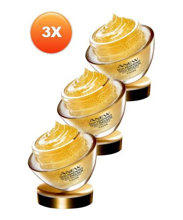 Avon Anew Skin Rejuvenating Protinol Gold Emulsion Night Face Cream 50 Ml. Triple Set - Buy Online on GoSupps.com