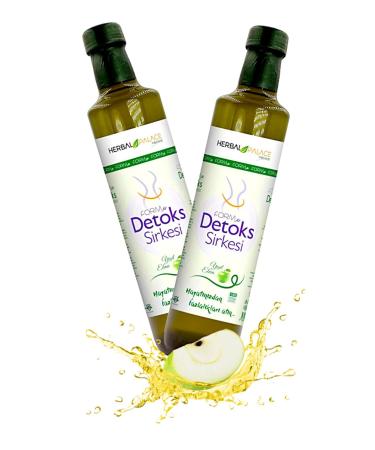 Herbal Palace Detox Vinegar Green Apple Flavored Formfit 500 ML - Buy Online on GoSupps.com