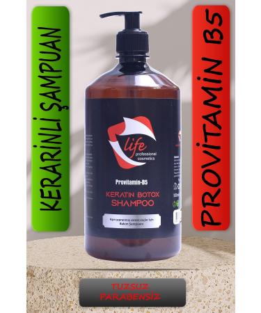 Life Professional (KERATIN-SALT-FREE HAIR SHAMPOO) Hair Shampoo 1000 Ml.