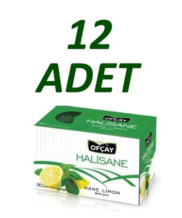 Of ay Halisane Mint Lemon Tea 20 pieces x 12 pieces