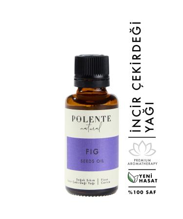Polente Natural Fig Seed Oil - Cold Pressed (30 ml)