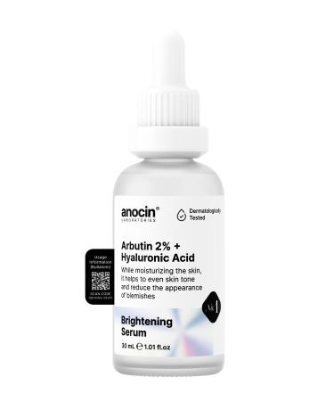 anocin Arbutin %2+ Hyaluronic acid Anti-blemish Brightening Skin tone equalizer Moisturizing serum No:1 - Buy Online on GoSupps.com