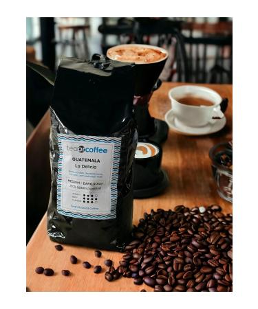 TEA OR COFFEE Guatemala La Delicia Coffee - 500 Grams Coffee - The Land of Quality Flavor You Are Looking For