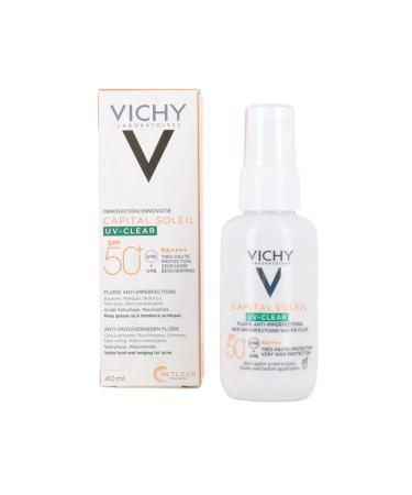 Vichy CAPITAL SOLEIL UV-CLEAR - Sunscreen Against Oiliness and Skin Imperfections SPF 50+ 40ML