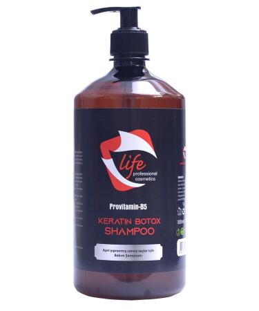 Life Professional (KERATIN-SALT-FREE HAIR SHAMPOO) Hair Shampoo 1000 Ml. - Buy Online on GoSupps.com