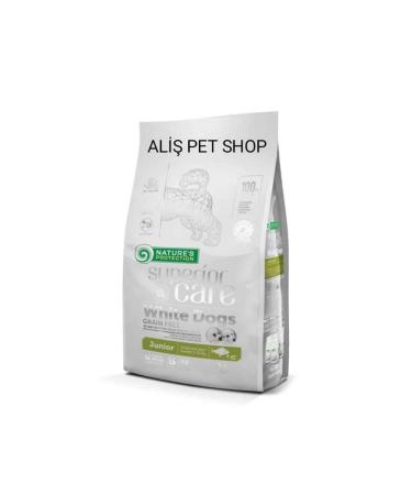 Nature's Protection NATURE'S PROTECTION SUPERIOR CARE WHITE DOGS JUNIOR WITH TROUT 1 5KG