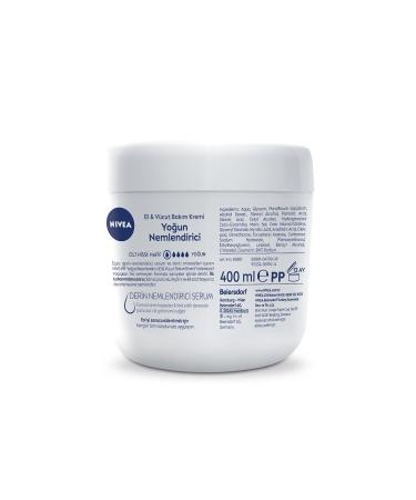 NIVEA N vea Intensive Moisturizing Hand & Body Care Cream Normal / Dry Skin 48 Hour Moisturizing 400ml - Buy Online on GoSupps.com