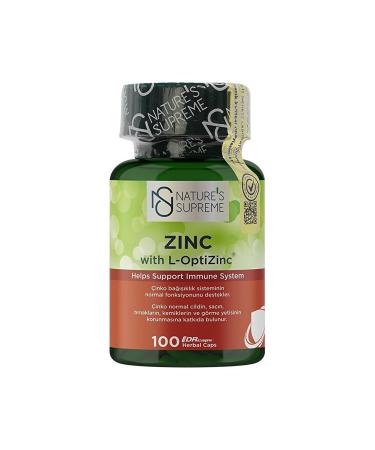 Natures Supreme Zinc 15 Mg 100 Capsules