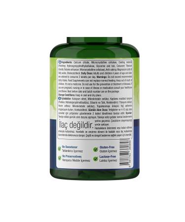 Natures Supreme Calcium With Vitamin D3 120 Tablets - Buy Online on GoSupps.com