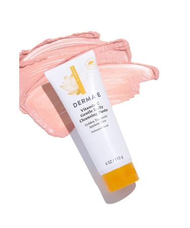 DERMA E Vitamin C Gentle Daily Cleansing Paste Facial Cleanser 113 g - Buy Online on GoSupps.com