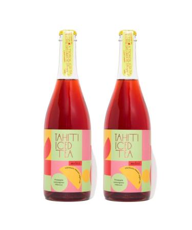 Melez Tea Tahiti Cabana Iced Tea - 2 Bottle - 750ml