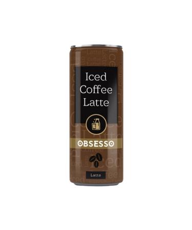 OBSESSO 12-Pack Obsesso Iced Coffee Latte Tin 250 ML