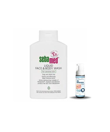 Sebamed Liquid Face and Skin Cleansing Gel (Liquid) 200 ml + Teeth Whitening Foam