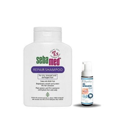Sebamed Repair Shampoo 400 ml (Repair) + Gift Teeth Whitening Foam
