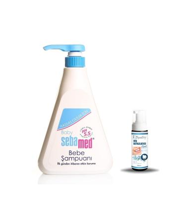 Sebamed Baby Shampoo 500 ml - Large Size + Gift Teeth Whitening Foam