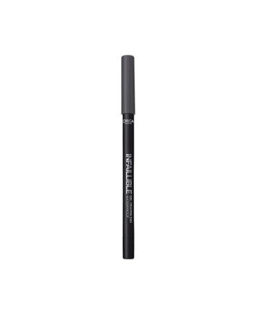 L'Oreal Paris Infallible Gel Crayon Waterproof Grey Eye Pencil -002 GREY FEVER - Buy Online on GoSupps.com