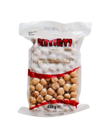 KITIRTI Double Roasted Natural Hazelnuts Vacuum Package 250 gr