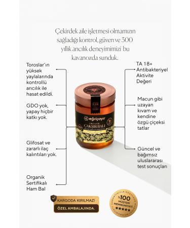 E ri ay r Organic ak r Flower Honey Ta18 850g - Buy Online on GoSupps.com