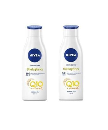 NIVEA Q10 Vitamin C Firming Body Lotion 250 Ml X 2 Pieces - Buy Online on GoSupps.com
