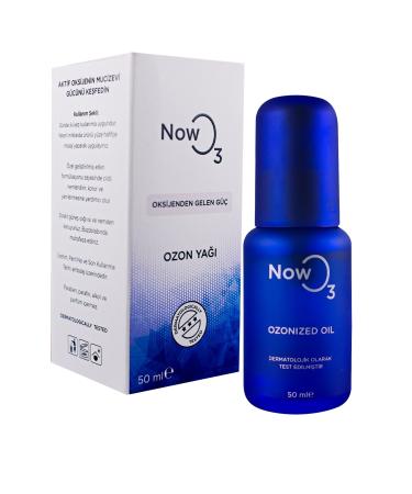 NOWO3 Blue Ozonized Oil - Ozone Oil 50 Ml Active Oxygen Damaged Skin Care - Buy Online on GoSupps.com
