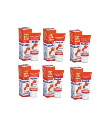 Lapitak Heel Crack Care Cream 60 ml 6 Pieces