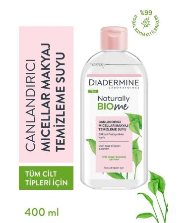 Diadermine Naturally Bio Me Refreshing Micellar Make-Up Remover Water X 2 Pieces - Buy Online on GoSupps.com