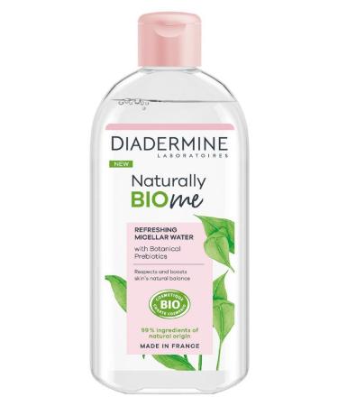 Diadermine Naturally Bio Me Refreshing Micellar Make-Up Remover Water X 2 Pieces - Buy Online on GoSupps.com