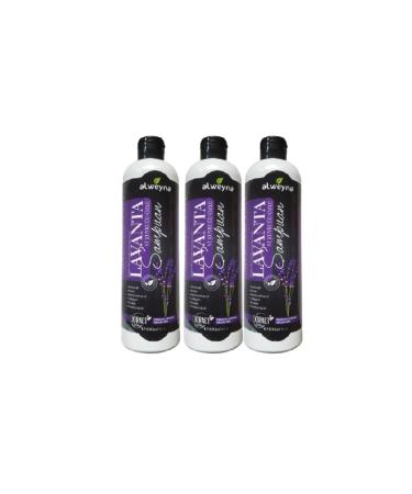 ALWEYNA Lavender Horsetail Essence Herbal Shampoo 400 ml 3 Pieces