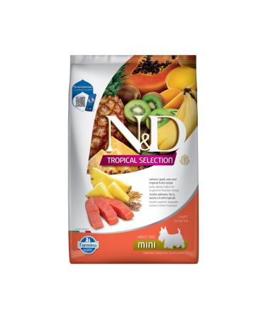 N & D Nd tropical selection dog 5kg mini adult salmon tropical fruit small breed adult dog food