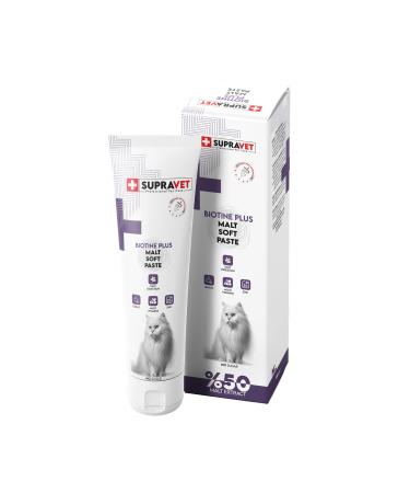 Supravet Biotine Cat Malt Paste 100 Gr + Cat External Parasite Care Oil Drops 3 PCS - Buy Online on GoSupps.com