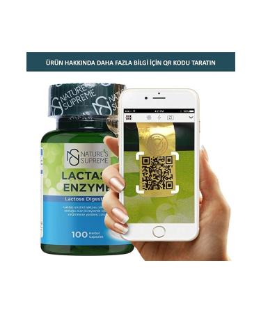 Natures Supreme Lactase Enzyme 100 Capsules 8681763380107 - Buy Online on GoSupps.com