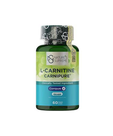 Natures Supreme L-carnitine Carnipure 60 Capsules
