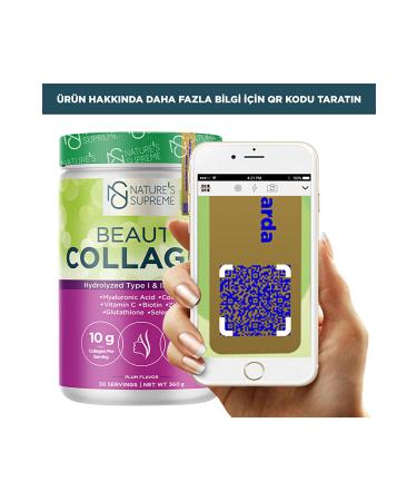Natures Supreme Beauty Collagen Powder 360 gr - Buy Online on GoSupps.com