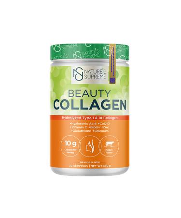Natures Supreme Supreme Beauty Collagen Powder 360 gr - Buy Online on GoSupps.com